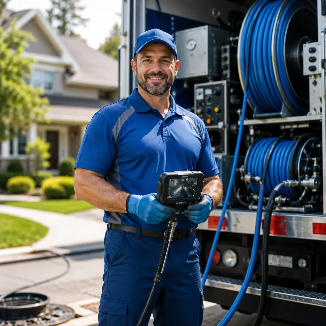 Local outdoor drain cleaning specialists in El Dorado, CA